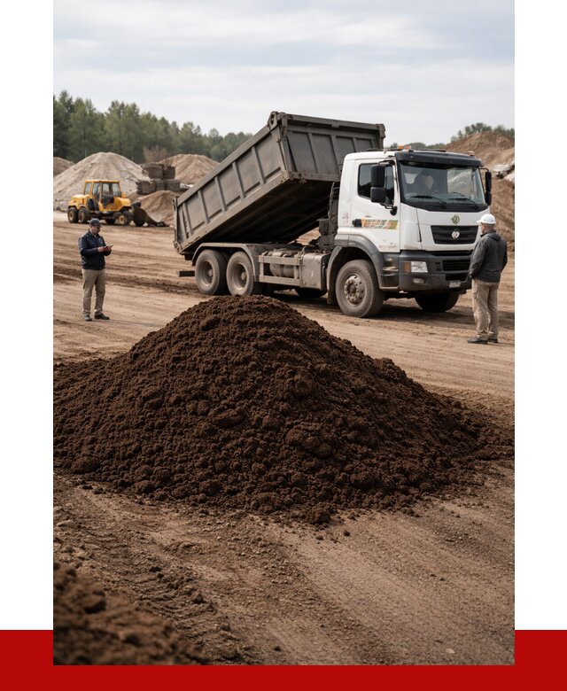 Низинный торф с доставкой в Осинниках от 1230 р. | ПРОНЕРУДСнн