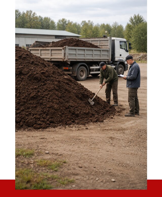 Кислый торф в Осинниках с доставкой от 1230 р. за куб | ПРОНЕРУДСнн