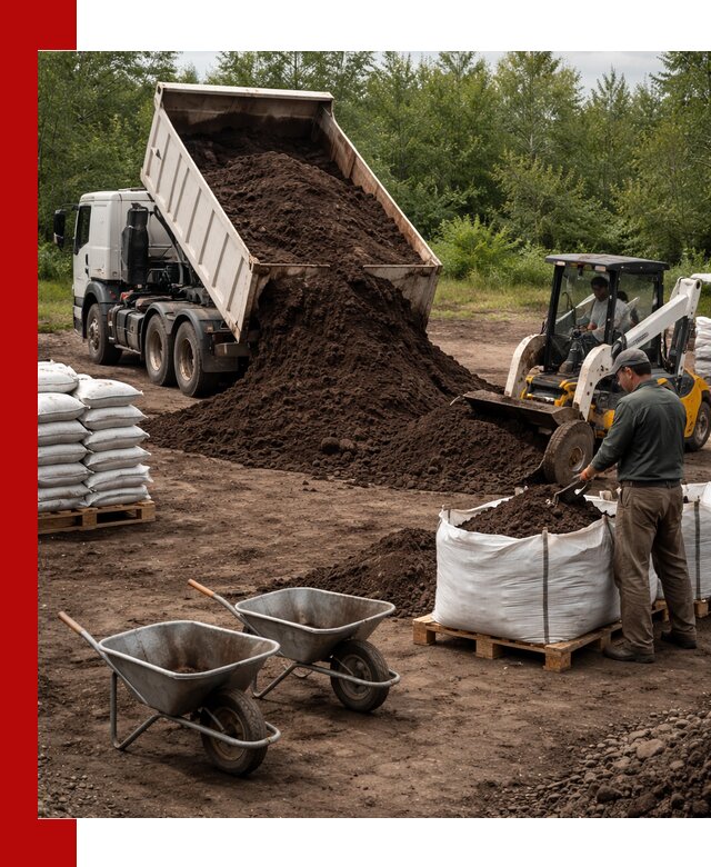 Доставка и продажа торфогрунта в Осинниках оптом и в розницу