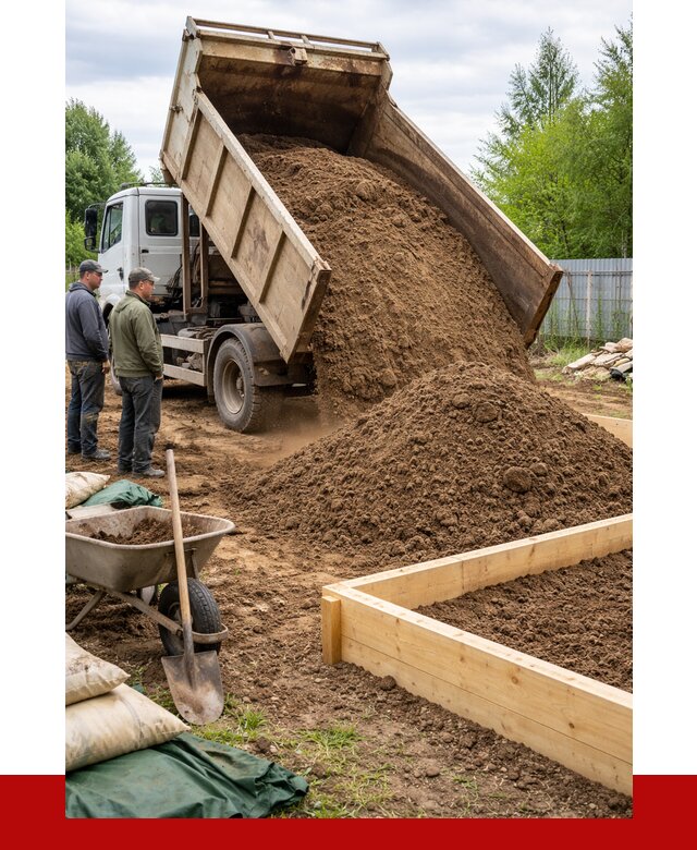Торфо песчаная смесь в Осинниках с доставкой от 1896 р. | ПРОНЕРУДСнн