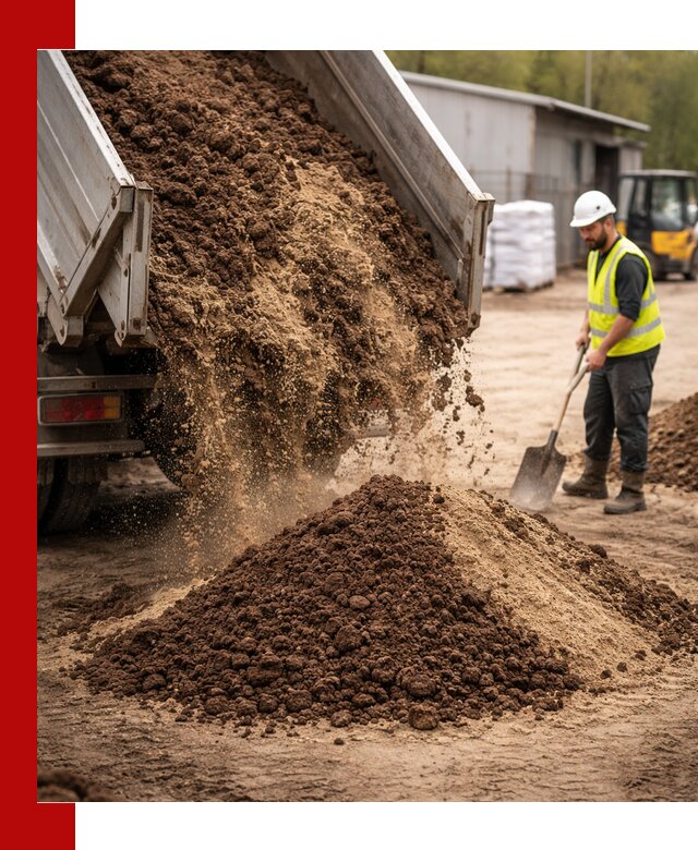Доставка торфо-песчаной смеси в Осинниках для строительства и озеленения