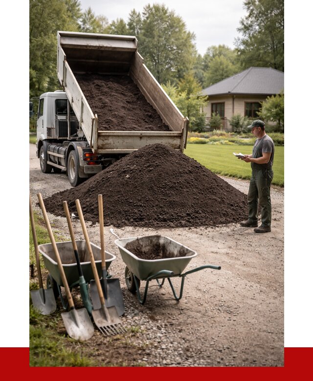 Купить чернозем с доставкой в Осинниках от 1845 р. | ПРОНЕРУДСнн