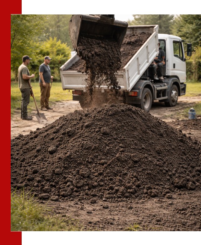 Доставка и продажа чернозема в Осинниках оптом и в розницу