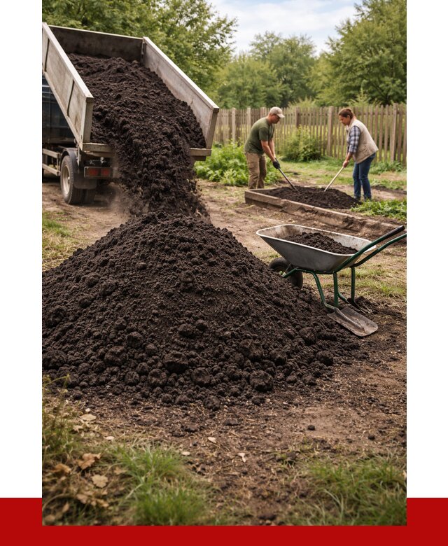 Купить чернозем для огорода в Осинниках от 2563 р. | ПРОНЕРУДСнн