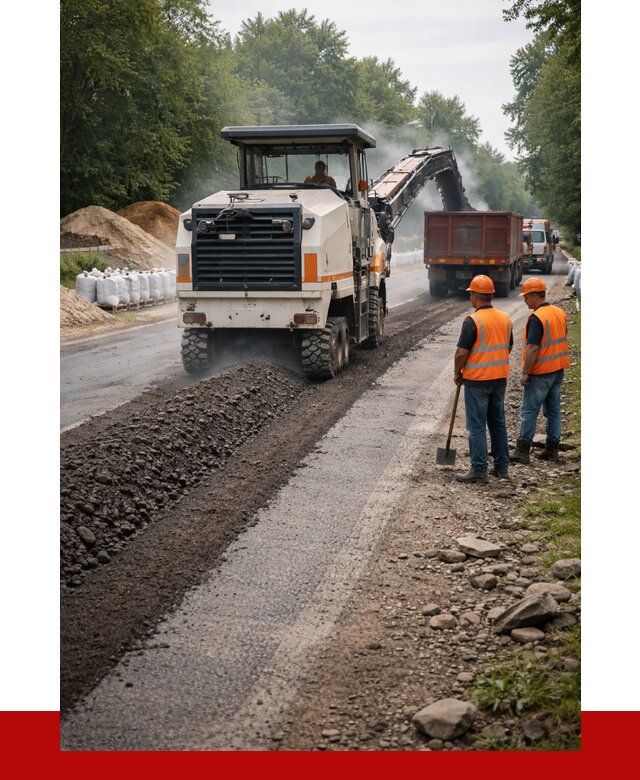 Фрезерованный асфальт в Осинниках от 2255 р./куб. | ПРОНЕРУДСнн