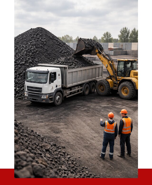 Купить каменный уголь в Осинниках от 7381 р. за куб | ПРОНЕРУДСнн