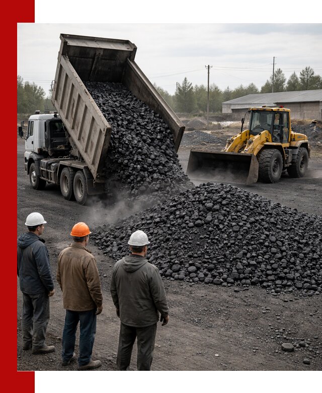 Доставка угля антрацита в Осинниках с самосвалами и погрузкой