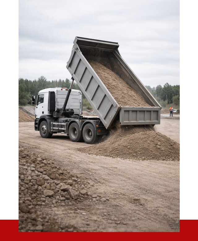 Доставка самосвалом 15 кубов в Осинниках от 6663 руб. | ПРОНЕРУДСнн