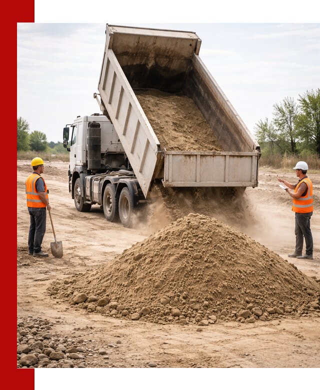 Доставка самосвалом 15 кубов в Осинниках за город и по городу