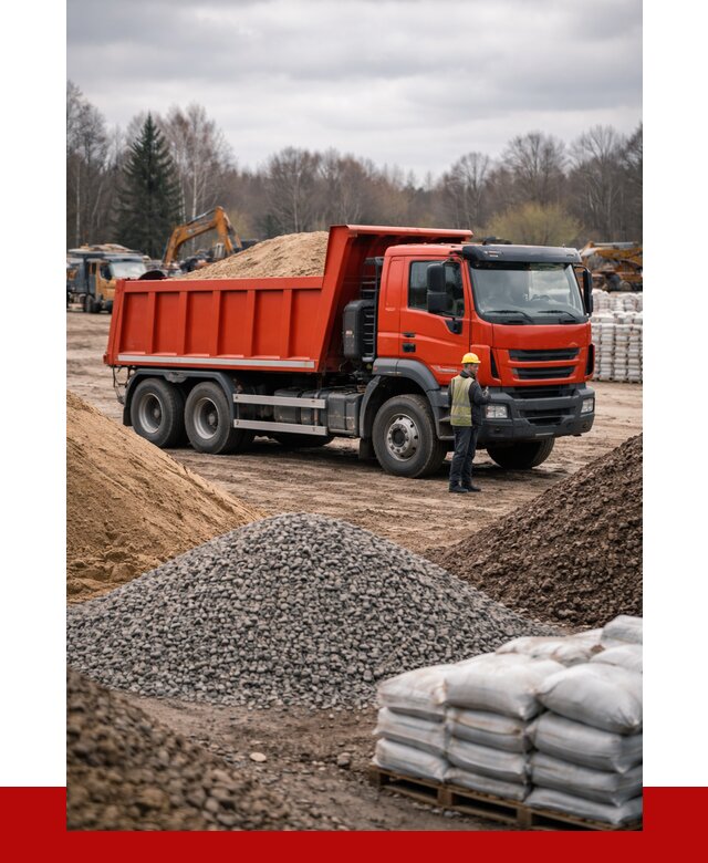 Доставка самосвалом 25 кубов в Осинниках от 7688 р. | ПРОНЕРУДСнн