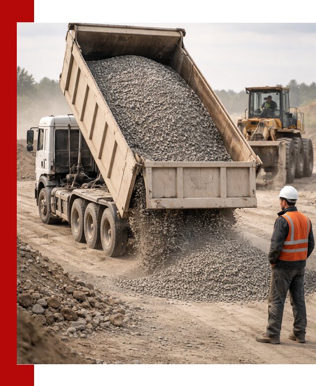 Доставка самосвалом 40 кубов цемента и сыпучих в Осинниках