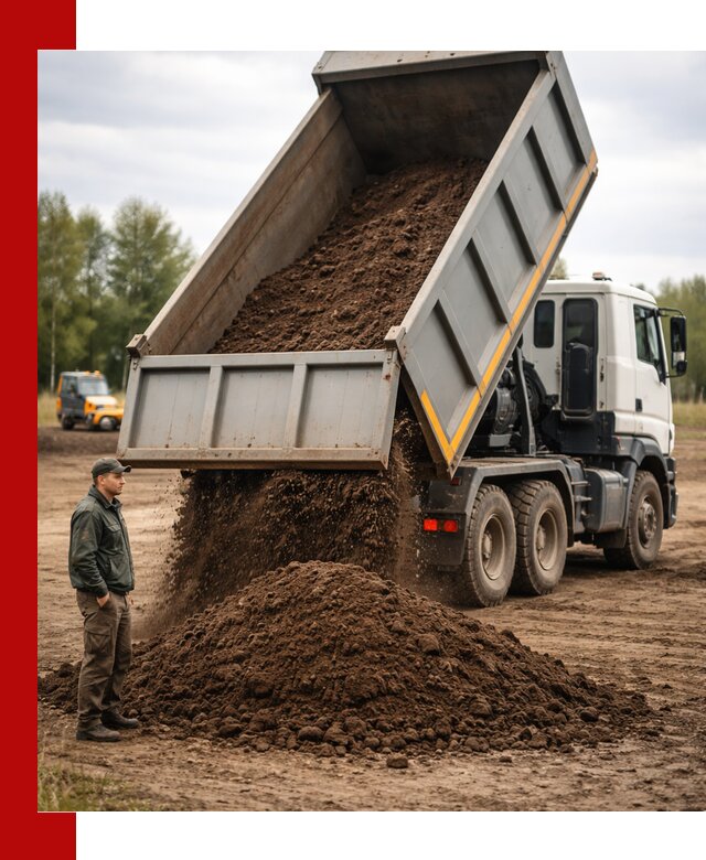 Аренда самосвала с водителем в Осинниках для сыпучих грузов и навоза