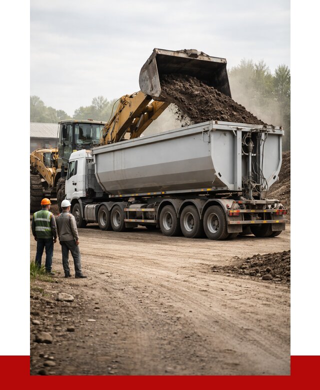 Аренда Тонар 40 тонн в Осинниках от 6663 руб. в сутки | ПРОНЕРУДСнн