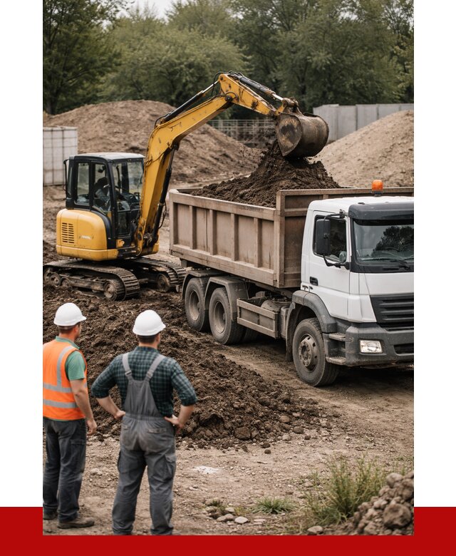 Вывоз грунта в Осинниках от 4613 р. самосвалом | ПРОНЕРУДСнн