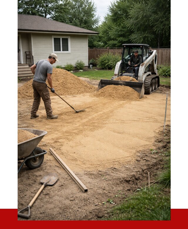 Отсыпка участка песком в Осинниках, от 2563 р., ПРОНЕРУДСнн