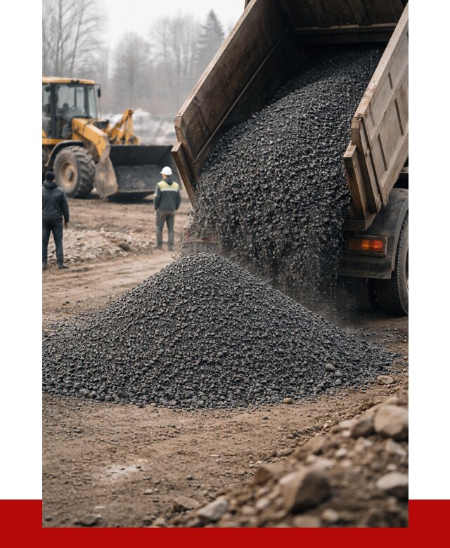 Асфальтовая крошка в Осинниках с доставкой от 1845 р. | ПРОНЕРУДСнн